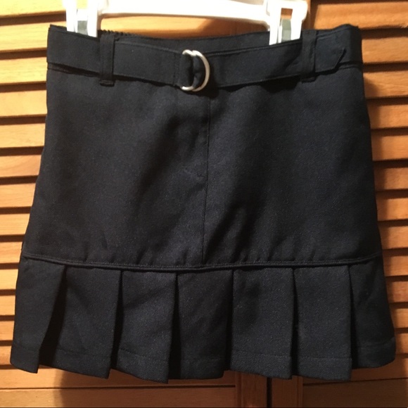 Chaps Navy Blue Uniform Skirt - Picture 1 of 8